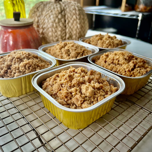 Mini Cinnamon Crumb Cakes